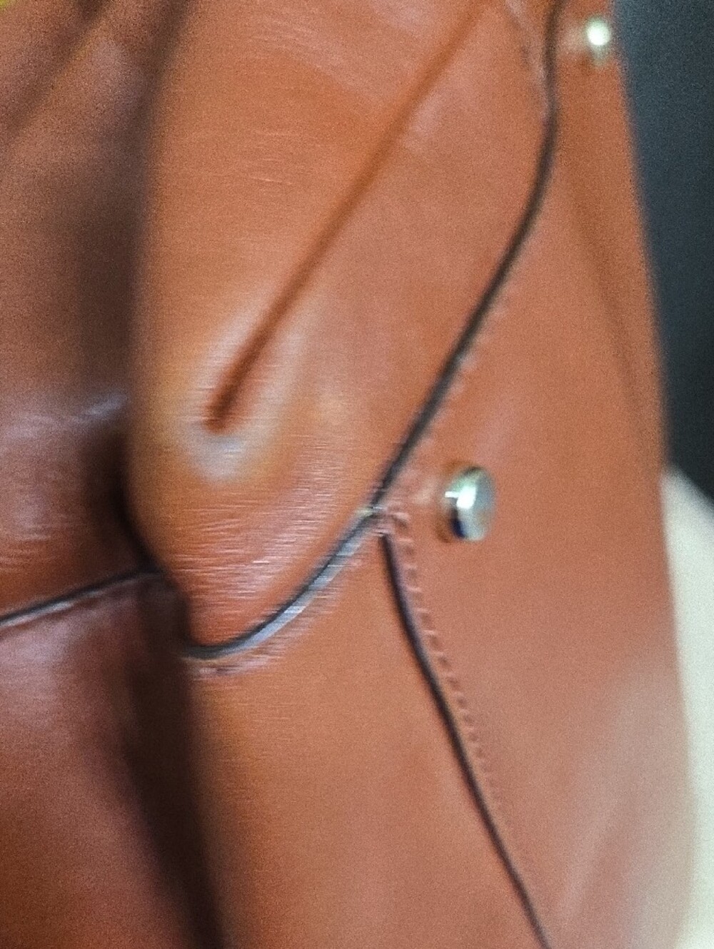 kate spade Vintage Brown Leather Satchel - Picture 7 of 13